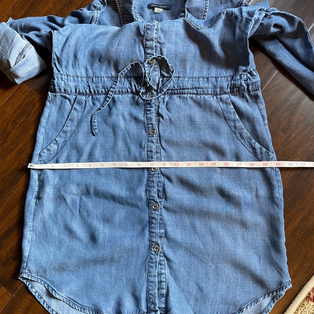 Tommy Hilfiger Chambray denim button down dress - Picture 13 of 15